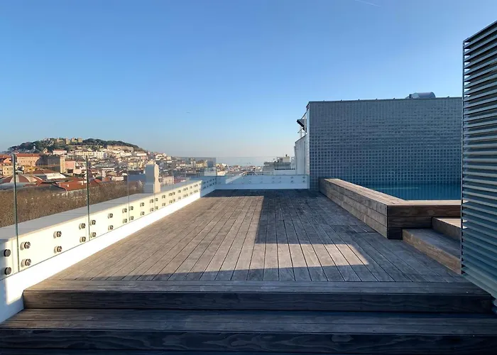 Apartament New!! Luxury Avenida Da Liberdade Flat- With Rooftop And Pool